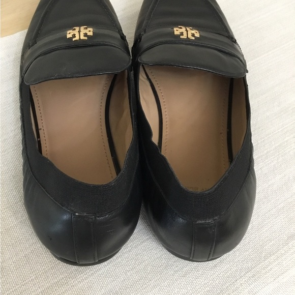 Tory Burch Jolie Stretch-Leather Loafers in black size 8.5 - Picture 6 of 10